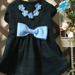 Sale❣️ブルーのお花のワンピース