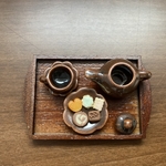 コーヒーセット ブラウン