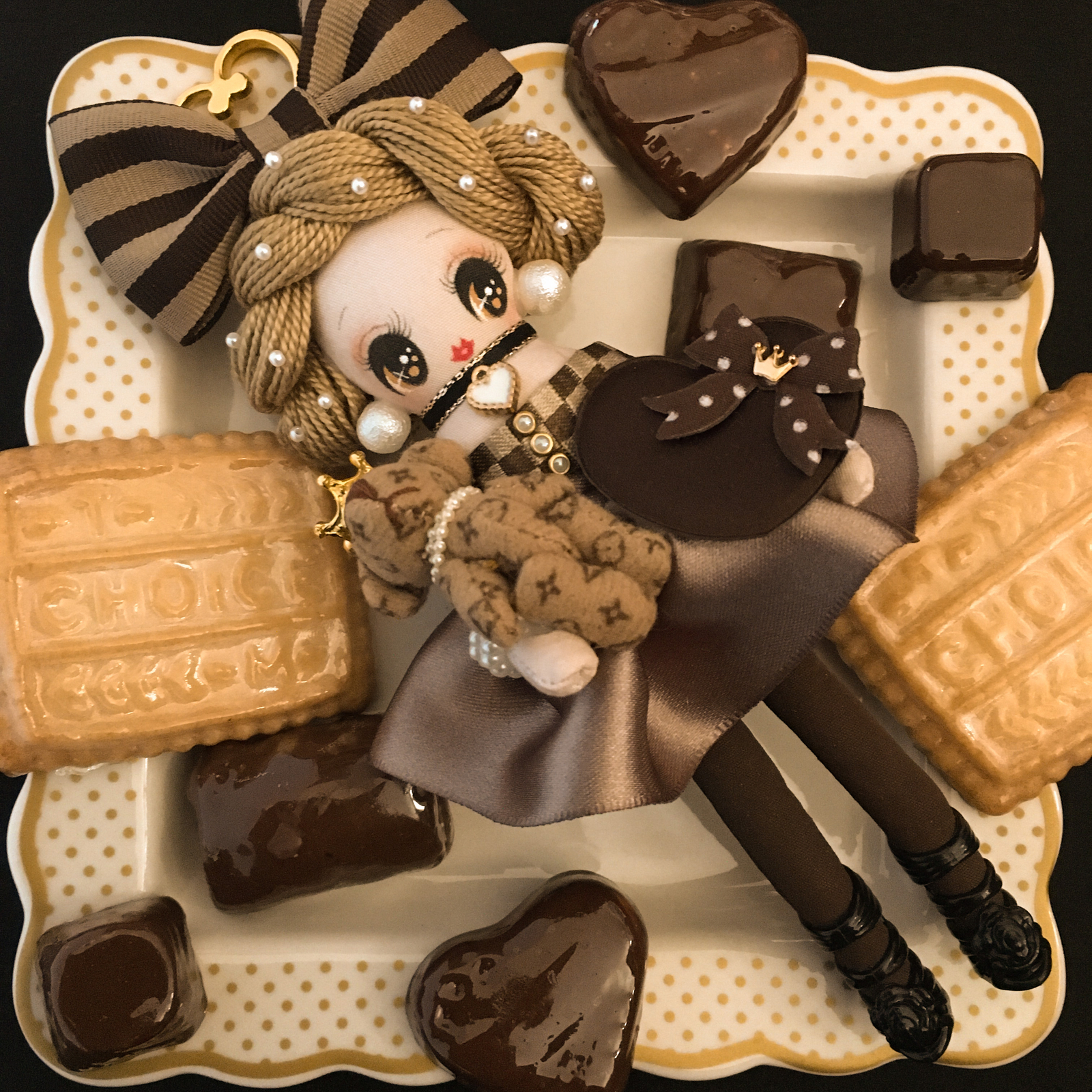 ◇チャチコチャーム◇ ハンドメイドドールチャーム バッグチャーム