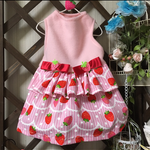 Sale❣️フリフリいちご🍓のワンピース
