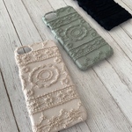 アンティーク刺繍レース　iPhoneケース