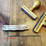 レザーバレッタ ヴィンテージスタンプ1
