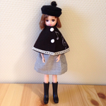 ドール服  冬のワルツ