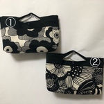 大柄花柄通常サイズバッグインバッグ。