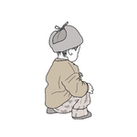 線画(色付き)