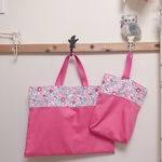 入園入学＊レッスンバッグ&シューズケース《リバティ・ベッツィ《ピンク）