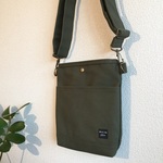 帆布ショルダーポーチ BAG カーキ