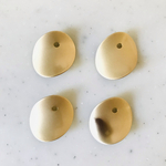 Matte Gold Curved Oval Parts