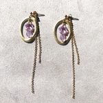 可憐なアメジストシリーズ〜My february〜ピアス&イヤリング