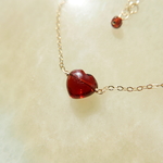 SALE14kgf  ガーネットのブレスレット