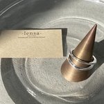 【再再販】172. シルバーリング💍 開口リング おしゃれリング リング シルバー lensa