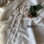 《再販》ひな祭りお飾り　＊梅結び＊