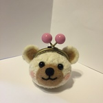 モコモコクマちゃんながま口