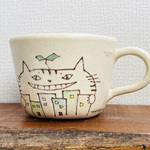 猫街の植物工場のLARGE耐熱マグ（DAYLight）