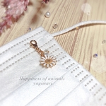 マスクチャーム♡Flower マリーゴールド お花チャーム♡