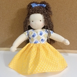 黄色いスカートの女の子(30cm)