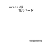 uraemi様専用ページ