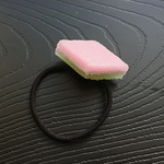 再版【食品サンプル】和菓子 菱餅 ヘアゴム