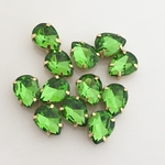 SALE！《増量16コ入り》A級・6×8mmドロップ・グリーン