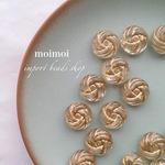 〈8個*No.P1093〉import  アンティークスペーサービーズ