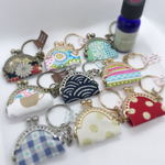 ふんわりアロマ☆がま口キーホルダー