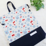 m様オーダー品   花柄のお着替え袋