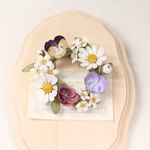 布花　花畑みたいなブローチ