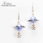 BLUE PLANET(405) ピアス/イヤリング/ノンホールピアス/樹脂ピアス