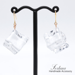 CUBE ICE(409) ピアス/イヤリング/ノンホールピアス/樹脂ピアス