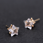 Crystal Star(401) ピアス/ノンホールピアス/樹脂ピアス