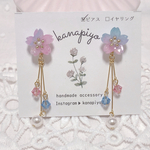 桜のピアス