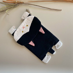 猫のスマホポシェット 白黒猫 ハチワレ