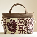 i様専用 Lサイズ ファスナー付 ハワイアン 3way バッグ　倉敷帆布