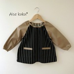 ストライプのスモック♡ﾌﾞﾗｯｸ　90size