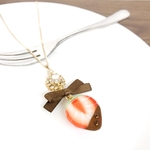 【限定ver.】お嬢様のチョコフォンデュ(ネックレス) /フェイクスイーツ　スワロフスキー