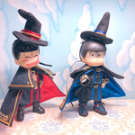 【受注】【7色】【3点セット】⭐️魔導士の衣装3点セット　首外さなくても着れますよ　オビツ11ねんどろいどどーる兼用