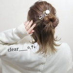 Instagram人気!!ミニクリップ2点セット簡単ヘアアレンジ♥️誰でも簡単♪挟むだけヘアクリップ✴️