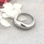 新作　silver 925 大ぶりのぷっくりリング　シンプルりんぐ