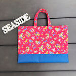 ハワイアン柄レッスンバッグ（ピンク）