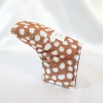 ゴルフヘッドカバー/ パターカバー/ピンタイプ マグネット開閉式　 バンビ　送料無料