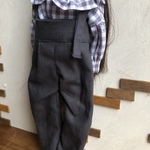 リカちゃん服＊ホルターネックサロペットパンツ