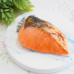 食品サンプル 焼き鮭 キーホルダー