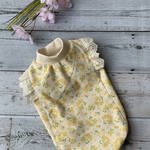 犬服ミモザ柄タンクトップ