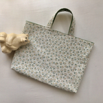 admi fabric レッスンバック ポケット付き