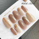 キラキラニュアンスネイルチップ
