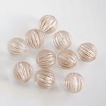 IMPORT【10個】gold line⭐️Acrylbeads＊アンティーク風＊ゴールドライン入りアクリルビーズ＊