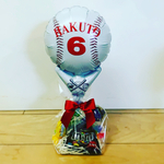 バルーンギフト　野球ボール　5個