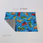 小さめランチョンマット(タグ付き・リバーシブル・20×30)mr3-27