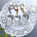 くまのゆめかわキーホルダー (おてて前ver.)