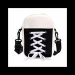 再販【sneaker_shoulder サコッシュ 斜め掛け バッグ。】スニーカー ショルダー ポシェット  病みかわいい メンヘラ ゴシック キッズ パンク ロック 量産型 ブラック 黒